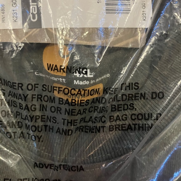 Carhartt 4x long sleeve olive Green mens - Picture 1 of 4